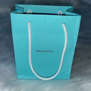 Authentic Tiffany & Co. Gift Bag 6" x 5" x 3"